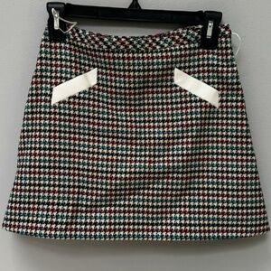 BRAND NEW Plaid Mini Skirt in XS